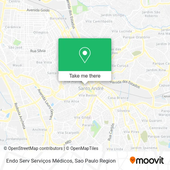 Endo Serv Serviços Médicos map