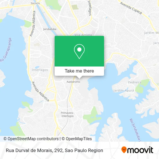 Rua Durval de Morais, 292 map