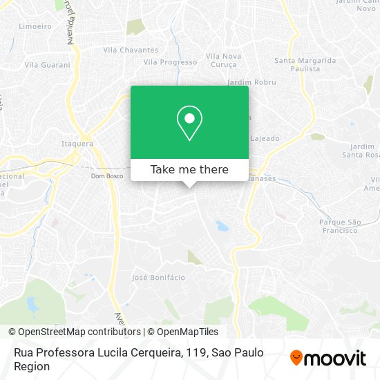 Rua Professora Lucila Cerqueira, 119 map