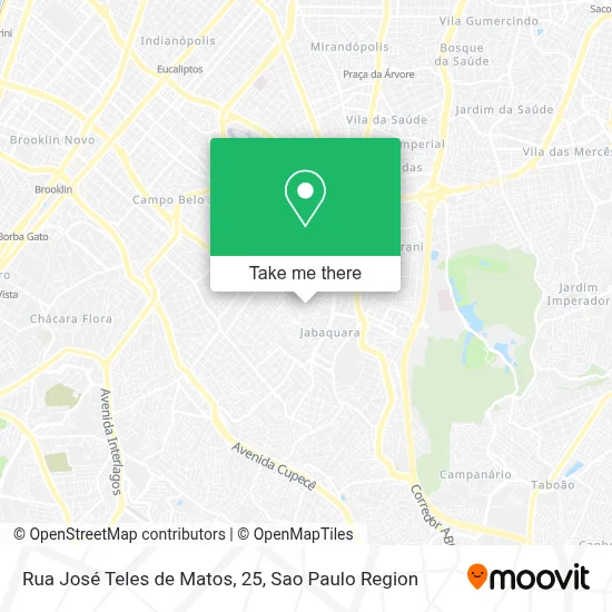 Rua José Teles de Matos, 25 map