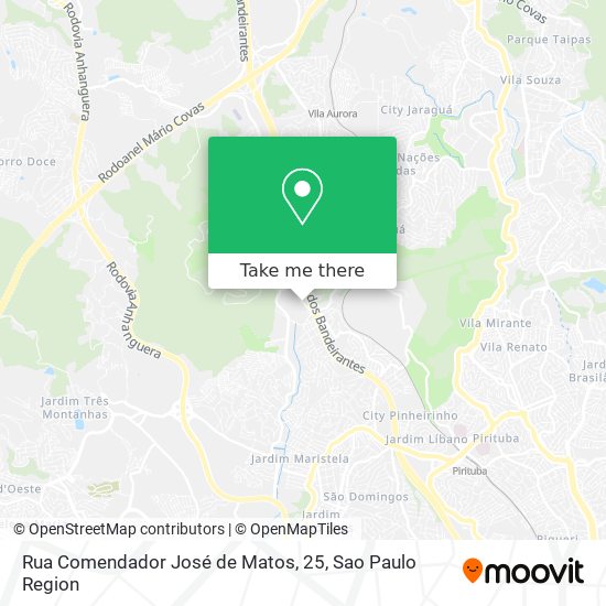 Rua Comendador José de Matos, 25 map