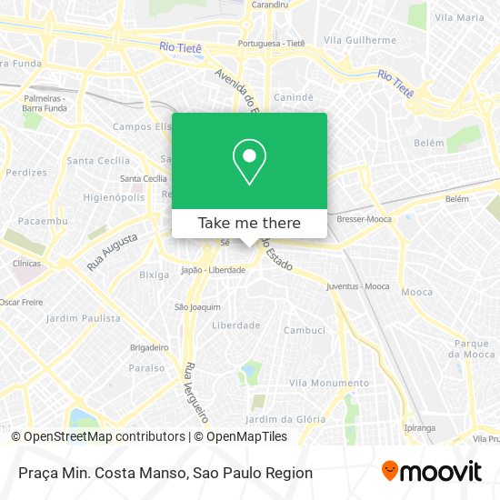Praça Min. Costa Manso map