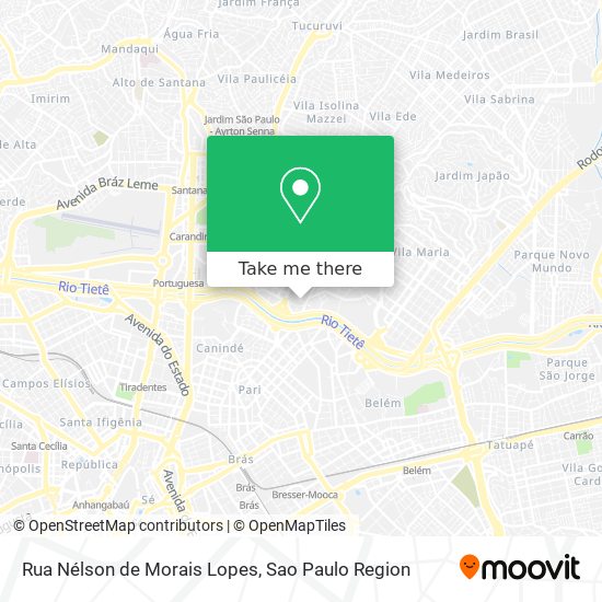 Rua Nélson de Morais Lopes map