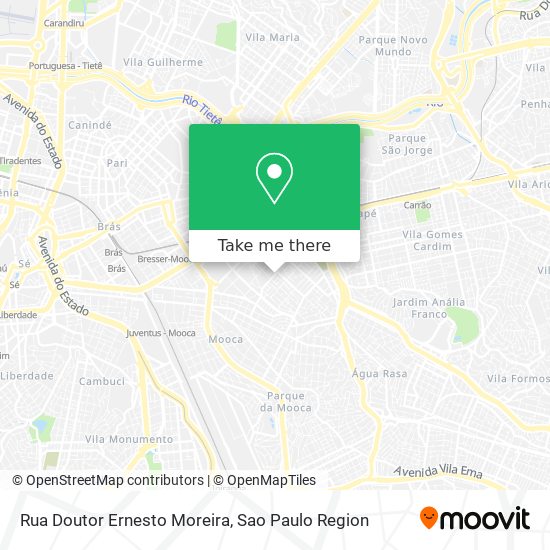 Rua Doutor Ernesto Moreira map