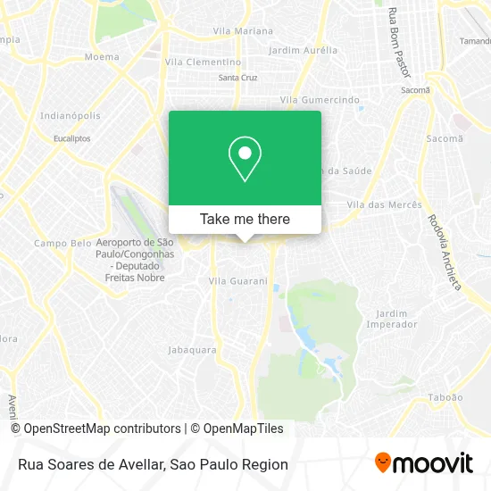 Rua Soares de Avellar map
