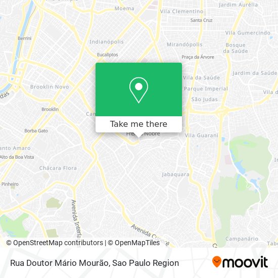 Rua Doutor Mário Mourão map