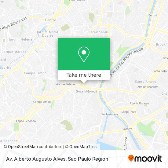 Mapa Av. Alberto Augusto Alves