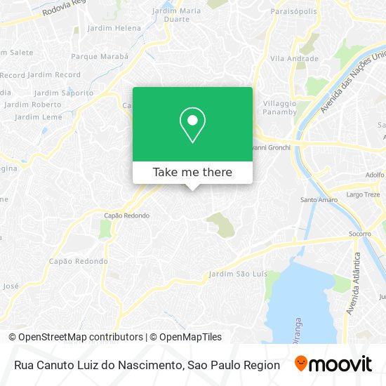 Rua Canuto Luiz do Nascimento map