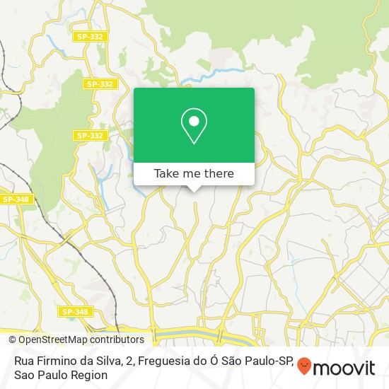 Rua Firmino da Silva, 2, Freguesia do Ó São Paulo-SP map