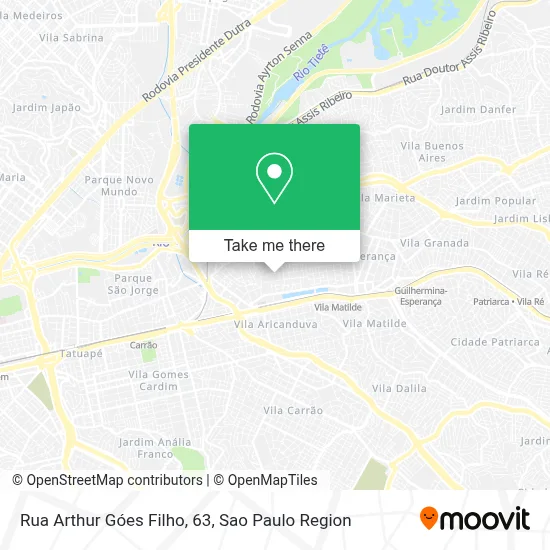 Rua Arthur Góes Filho, 63 map