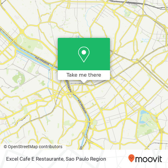 Mapa Excel Cafe E Restaurante