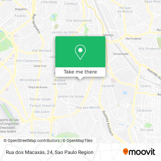 Rua dos Macaxás, 24 map