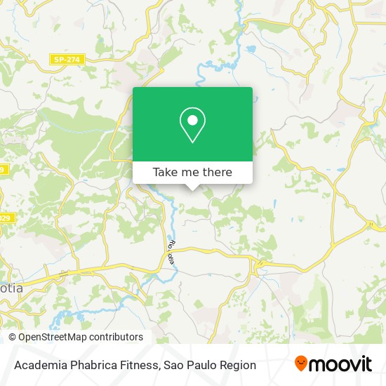 Academia Phabrica Fitness map