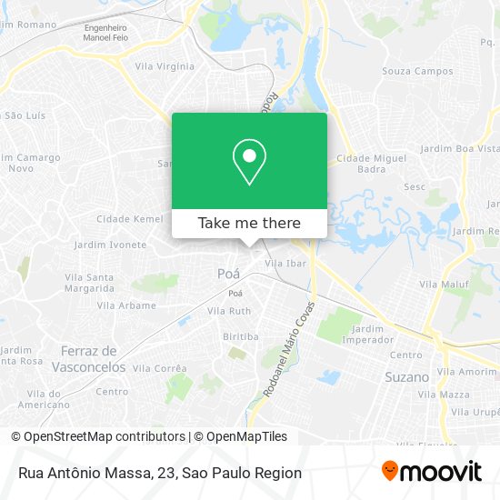 Rua Antônio Massa, 23 map