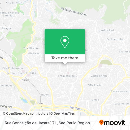 Rua Conceição de Jacareí, 71 map