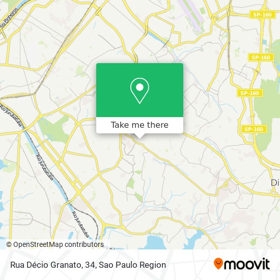 Rua Décio Granato, 34 map