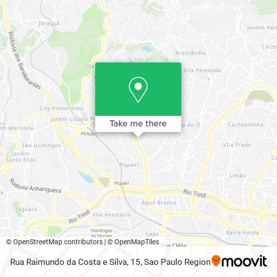 Rua Raimundo da Costa e Silva, 15 map