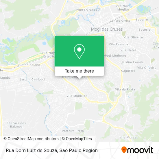 Rua Dom Luiz de Souza map