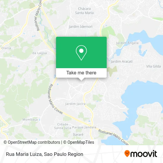 Rua Maria Luiza map