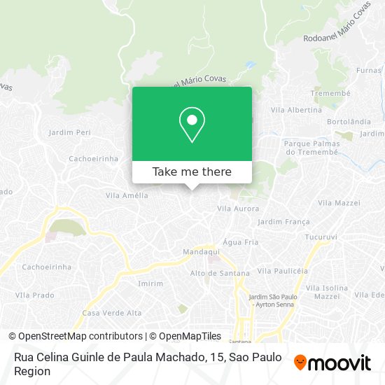 Rua Celina Guinle de Paula Machado, 15 map
