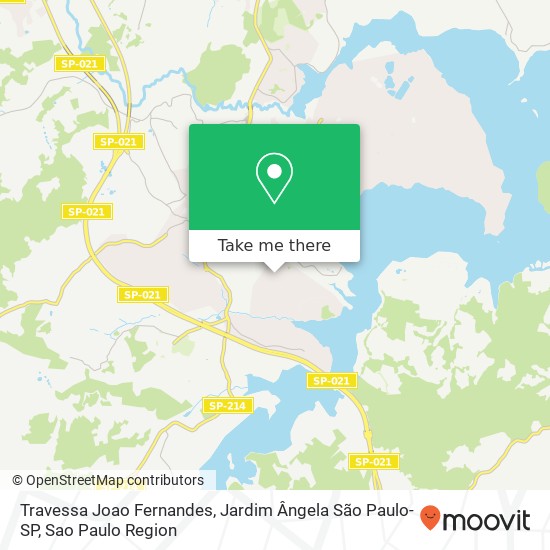 Travessa Joao Fernandes, Jardim Ângela São Paulo-SP map