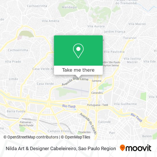 Nilda Art & Designer Cabeleireiro map