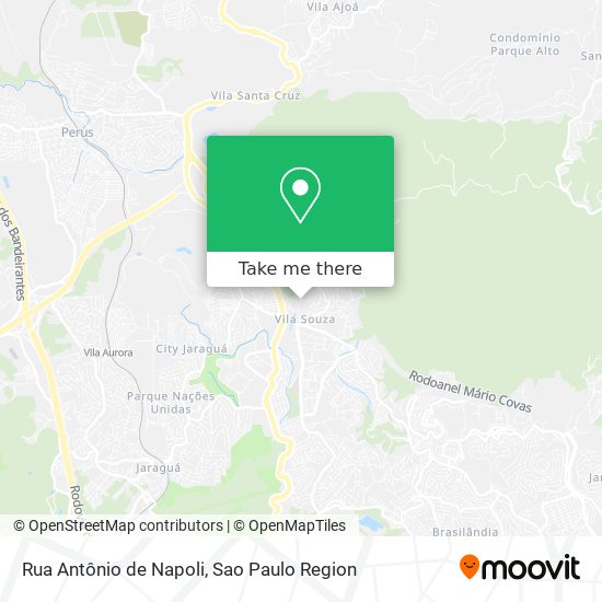 Rua Antônio de Napoli map