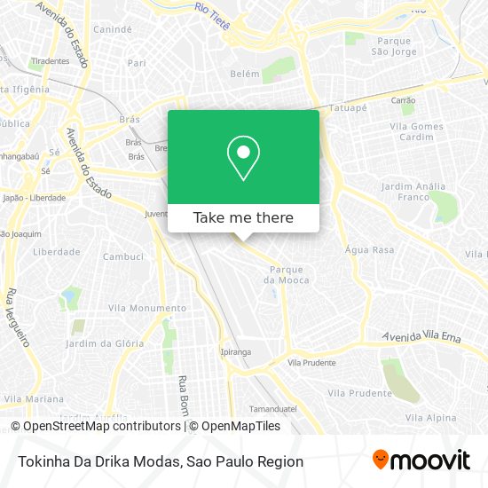 Tokinha Da Drika Modas map
