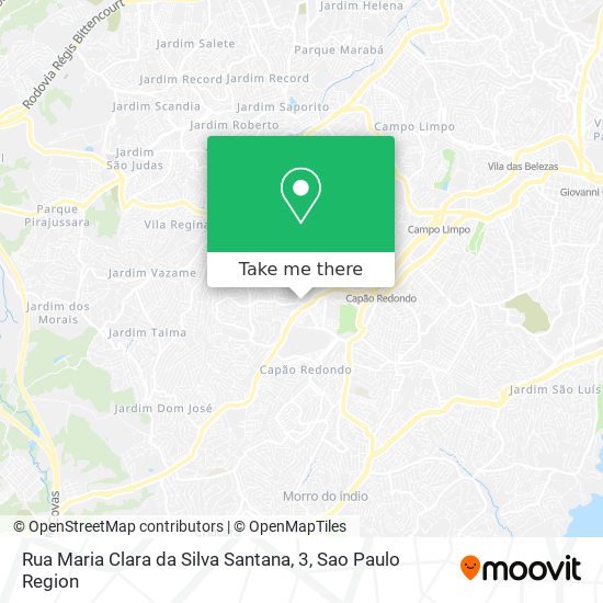 Rua Maria Clara da Silva Santana, 3 map