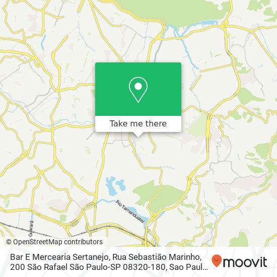 Bar E Mercearia Sertanejo, Rua Sebastião Marinho, 200 São Rafael São Paulo-SP 08320-180 map