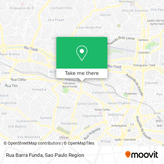 Rua Barra Funda map