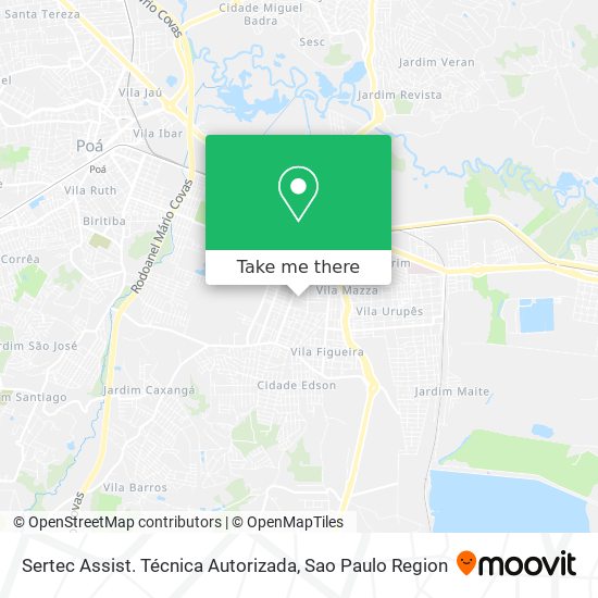 Sertec Assist. Técnica Autorizada map