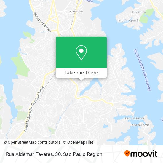 Rua Aldemar Tavares, 30 map