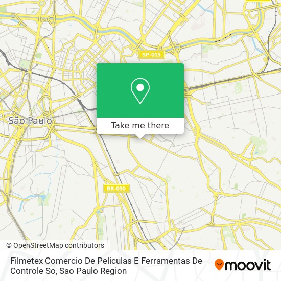 Filmetex Comercio De Peliculas E Ferramentas De Controle So map