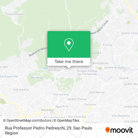 Rua Professor Pedro Pedreschi, 29 map