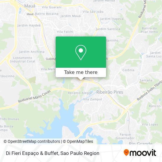 Di Fieri Espaço & Buffet map