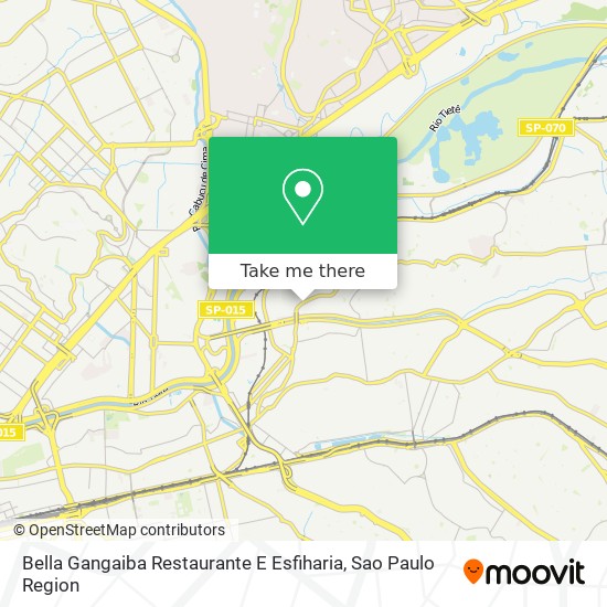 Bella Gangaiba Restaurante E Esfiharia map