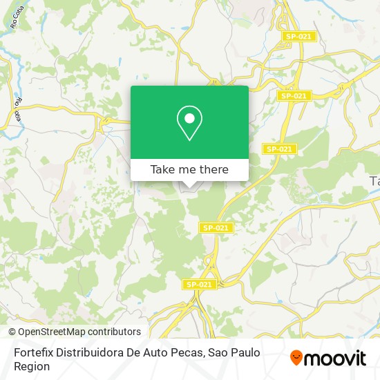 Mapa Fortefix Distribuidora De Auto Pecas