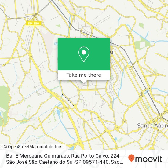 Bar E Mercearia Guimaraes, Rua Porto Calvo, 224 São José São Caetano do Sul-SP 09571-440 map