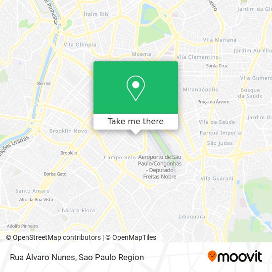 Rua Álvaro Nunes map