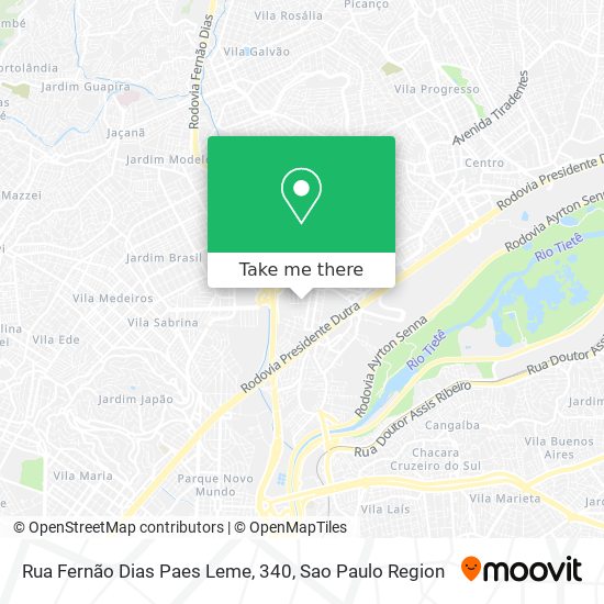 Rua Fernão Dias Paes Leme, 340 map