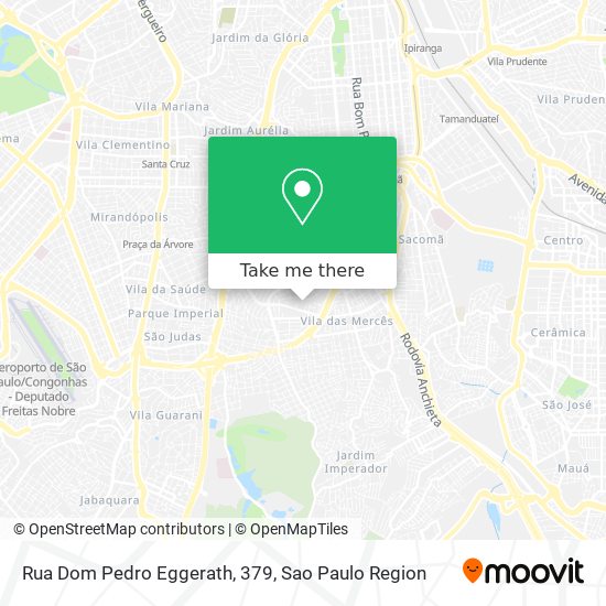 Mapa Rua Dom Pedro Eggerath, 379