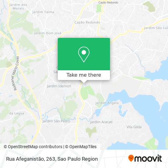 Rua Afeganistão, 263 map