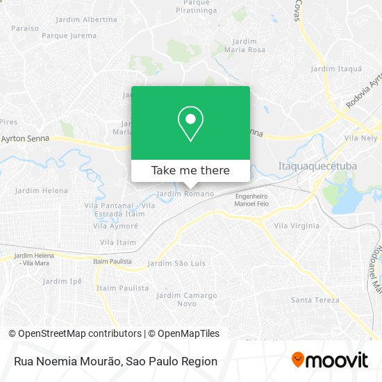 Rua Noemia Mourão map