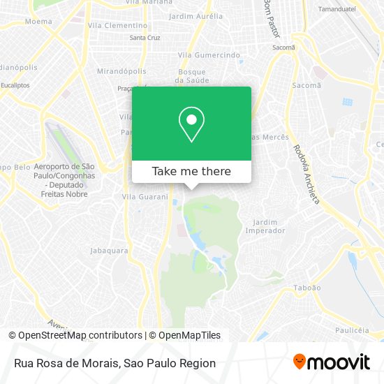 Rua Rosa de Morais map