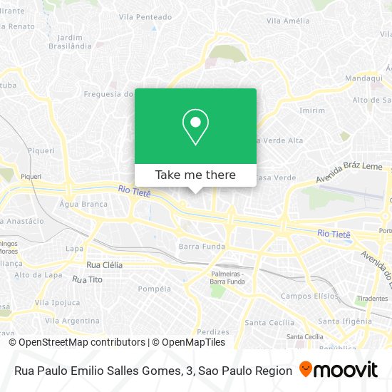 Rua Paulo Emilio Salles Gomes, 3 map