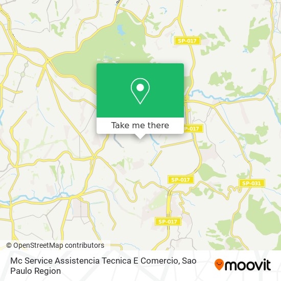 Mapa Mc Service Assistencia Tecnica E Comercio