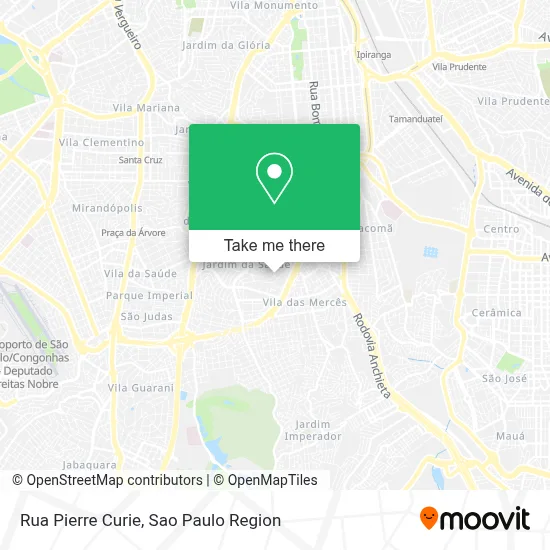 Rua Pierre Curie map
