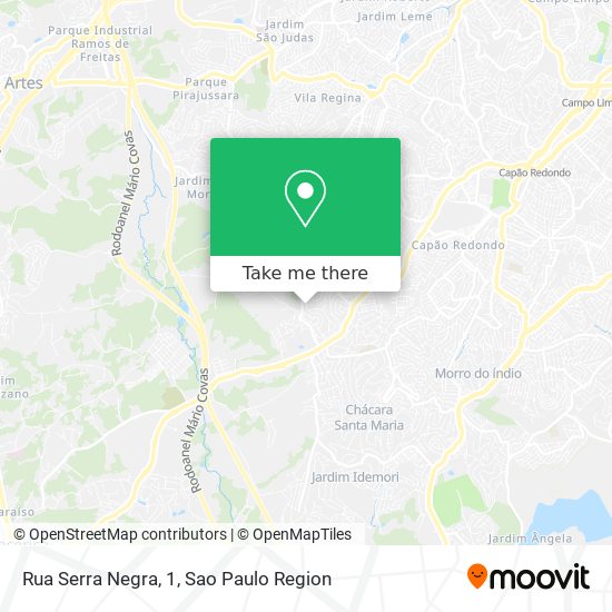 Rua Serra Negra, 1 map
