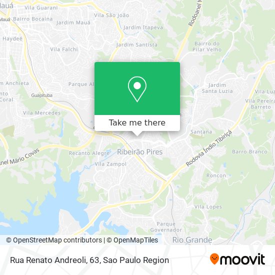 Mapa Rua Renato Andreoli, 63